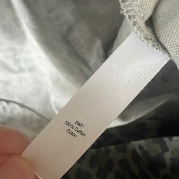 Marissa Webb Belle Print Canvas Skirt Olive Green NWT - Picture 9 of 9